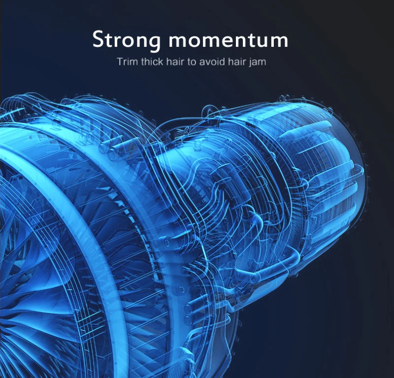 Керамическая машинка для стрижки волос цветной электрический триммер