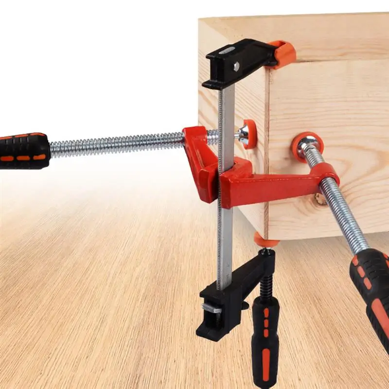 

Параллельный зажим/правый угловой зажим для деревообработки, регулируемый зажим «сделай сам», деревянные Плотницкие зажимы, рукоятка, дере...