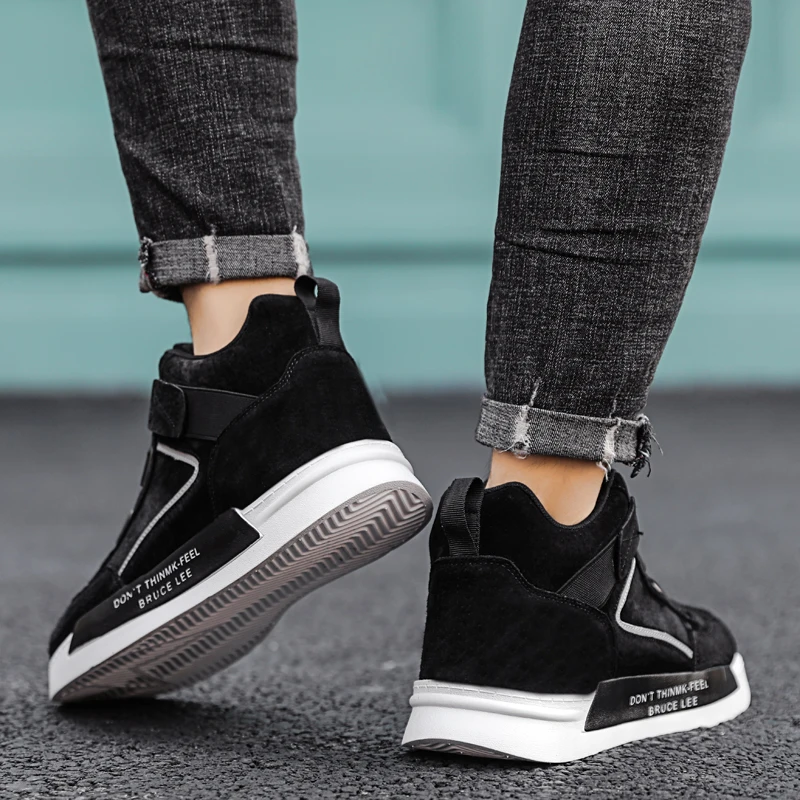 

Flats Microfiber Casual Shoes For Mens Board Man Sneakers Fashion Non-Slip Comfort Rubber Youth Tide Shoes Designer Outdoor Shoe