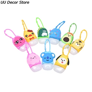 1PC 30ml Cute Silicone Mini Hand Sanitizer Hand Gel Holder Portable Safe Gel Holder Travel Cartoon D in Lahore