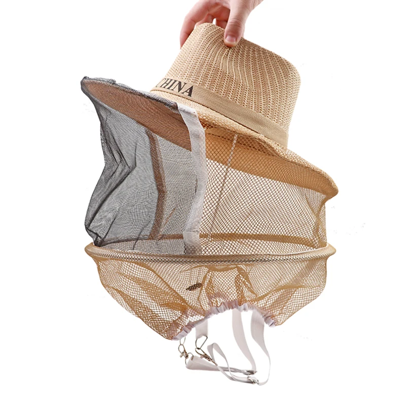 

1 шт. маска для лица с защитой от пчеловодства, ткань, нейлон, сетка для пчеловодства, защита от насекомых