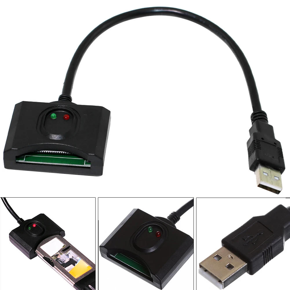 USB 2.0 To Express Card 34 54mm Extension Data Transfer Adapter Cable Converter Electronics Laptop PC Fast Led Computer DC Power |