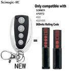 SOMMER 4020 дистанционное управление гаражной дверью 868 МГц непрерывный код Sommer 4020V000 ручной передатчик Открыватель ворот брелок