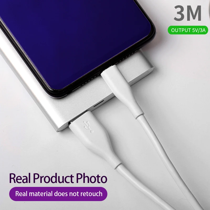 Кабель Micro USB APPACS длиной 3 м и 6 футов кабель для быстрой зарядки синхронизации