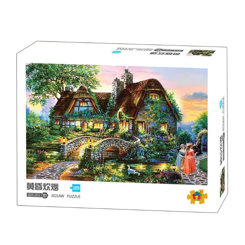 

Puzzles 1000 Pieces for Adults Children's Puzzle Toy Large Puzzle Game Toys Gift 23GD