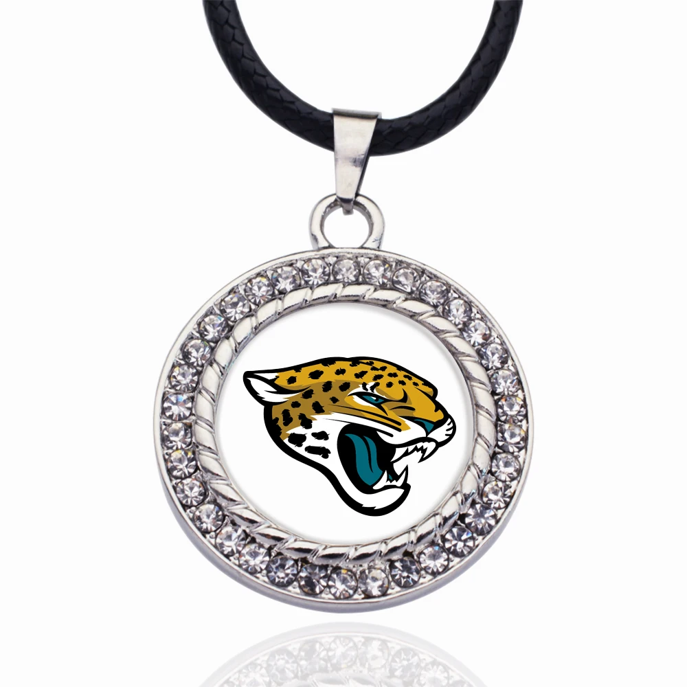 Футболист с украшением в виде кристаллов кулон Джэксонвилл мужских и женских
