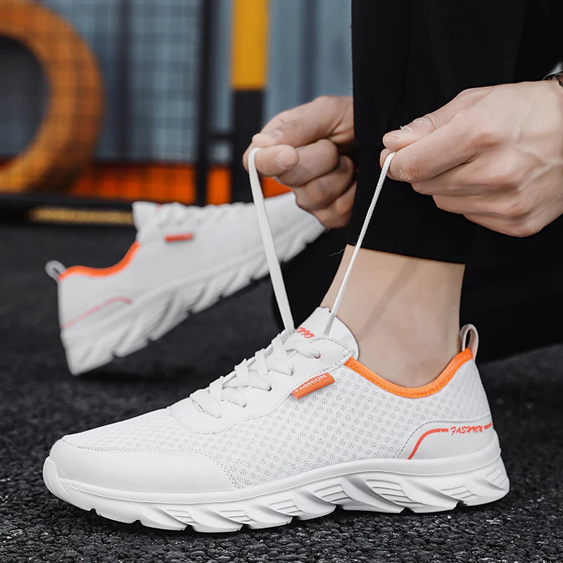 

Lightweight men's shoes 2021 Running Men Sport Shoes Man Sneakers hot sale Walking shoes Zapatos De Hombre big size 39-46