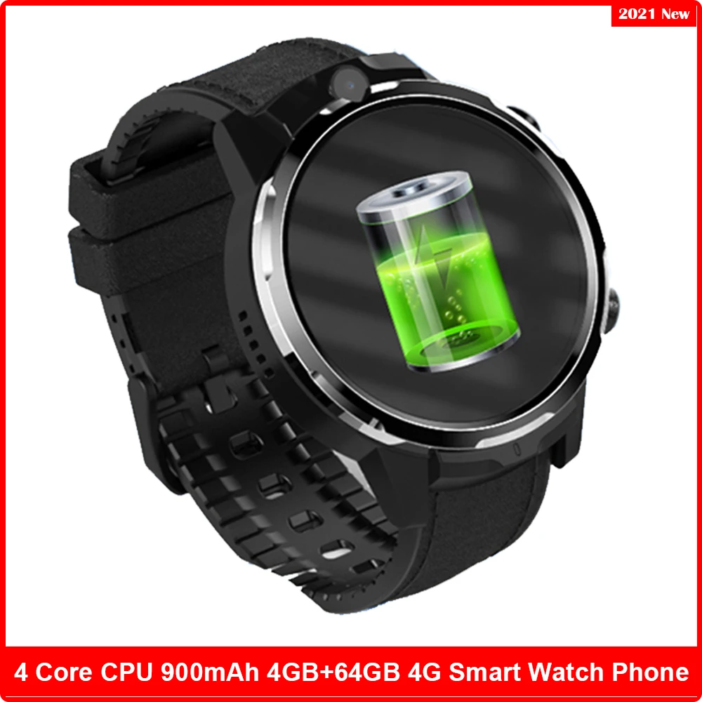Мужские Смарт часы 4G Android 8 1 6 дюйма 400*400 HD экран 4 Гб + 64 ГБ GPS Wi Fi 900 мАч смарт для