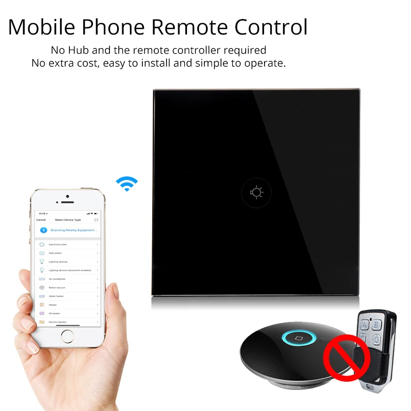 Wifi смарт переключатель 2/3 способ мульти управления связь приложение