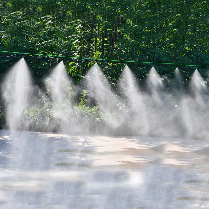 Сопло распылительное серое с тройником 4/7 мм 100-1 м 50/0 9 шт. | Дом и сад