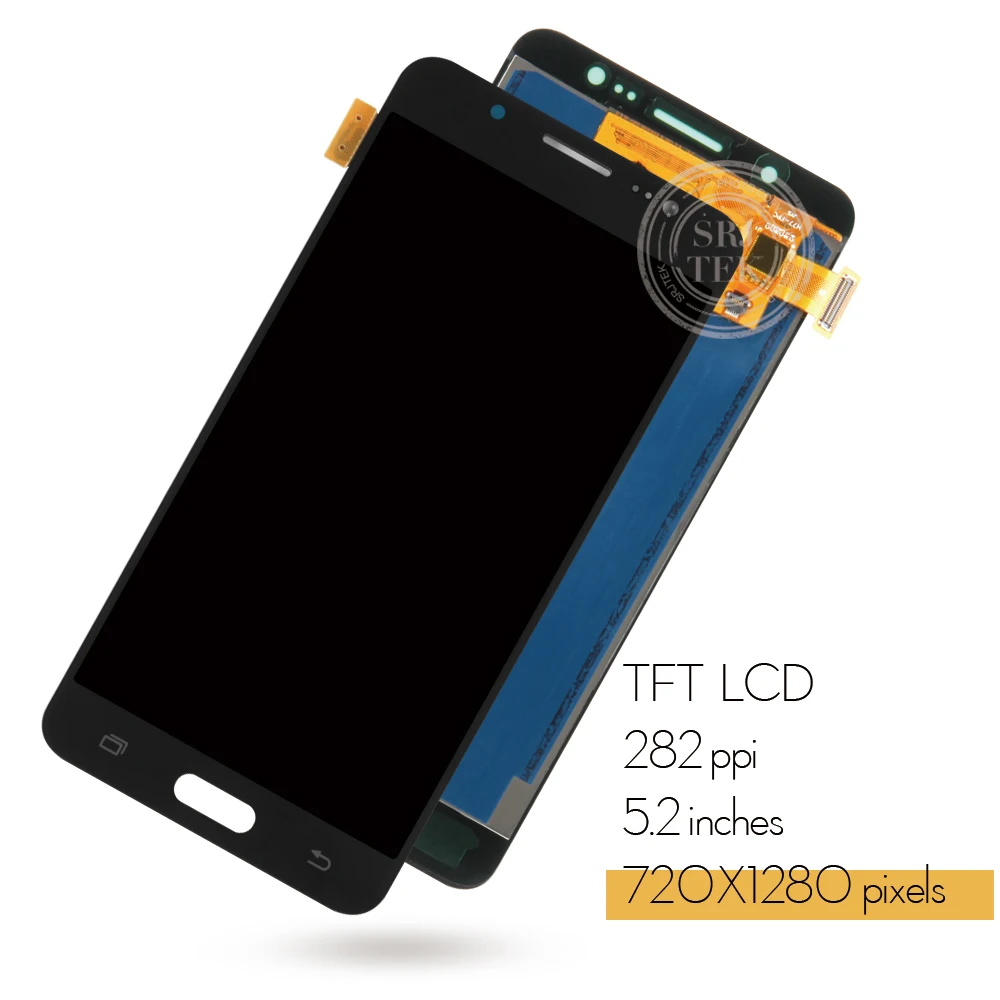 TFT ЖК-дисплей с дигитайзером тачскрина в сборе может регулироваться для Samsung Galaxy J5