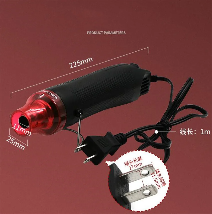

DIY Hot Air Gun Power Phone Repair Tool Hair Dryer Soldering Supporting Seat Shrink Plastic Air Heat Gun 110V/220V