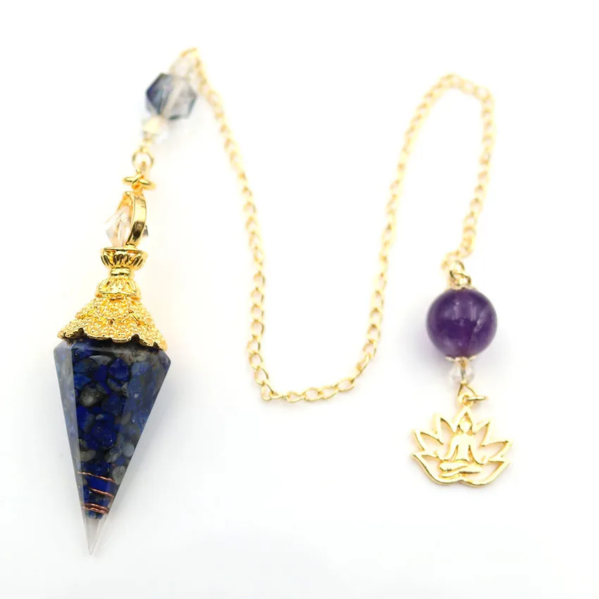 FYJS уникальный светильник желтого золота цвет смолы шестиугольная Пирамида