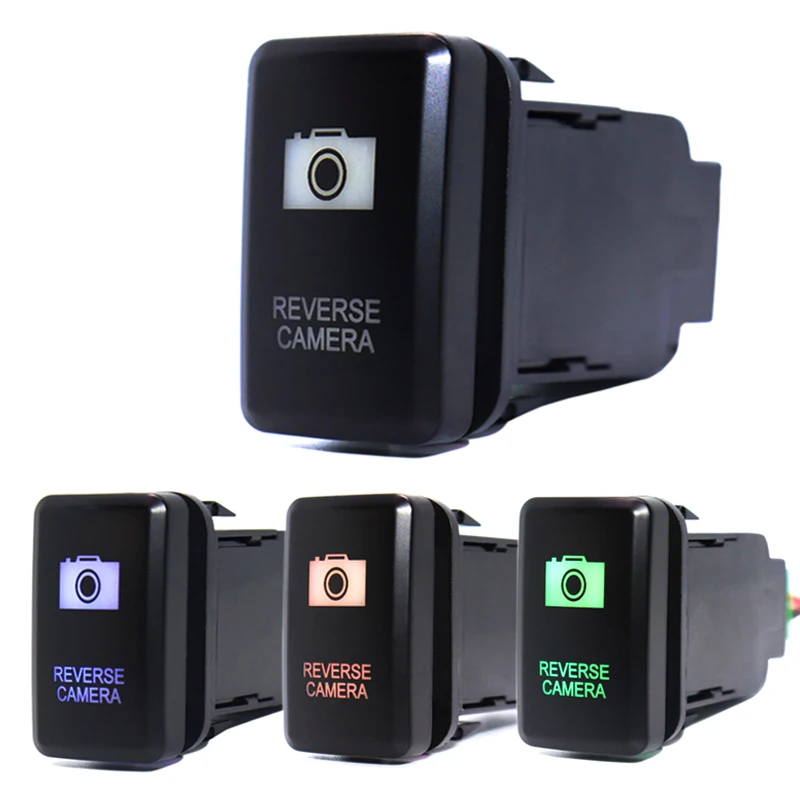 Кнопочный переключатель для камеры заднего вида 12 В 3 А | Автомобили и мотоциклы