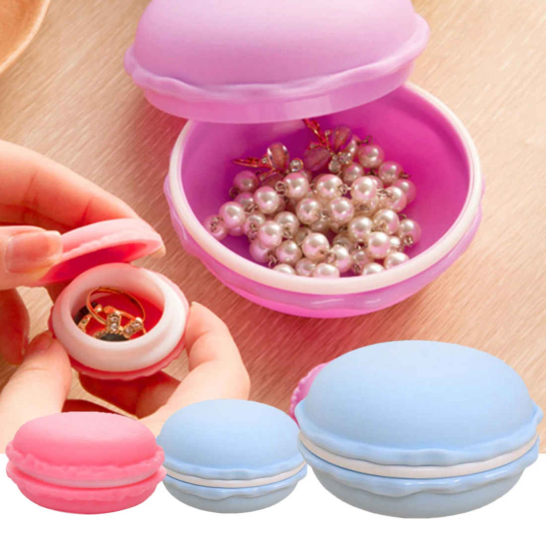 Портативная мини коробка для хранения конфетных цветов милый подарок чехол