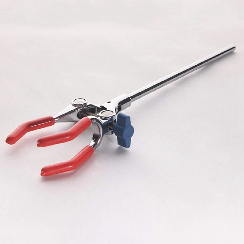 Лабораторный зажим с 3 зубцами стильный большой захват регулируемый диапазон до 6