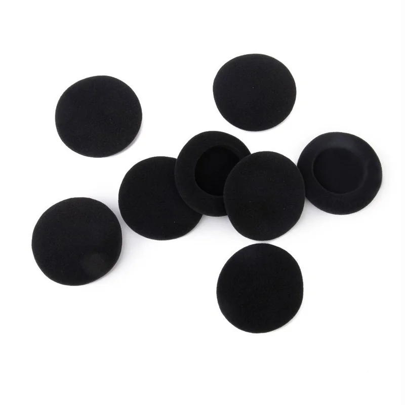 4 пары 55 мм Сменные накладки для наушников черный|Аксессуары наушников| |