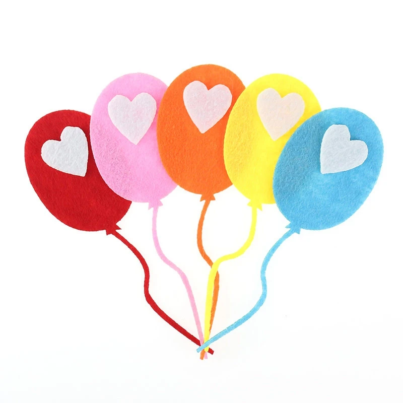 46 стилей фетровые нашивки фрукты/цветы/воздушный шар/Животные Аппликации