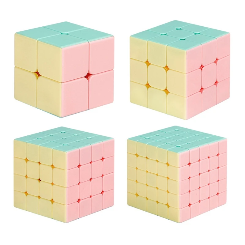 

Волшебный скоростной куб без наклеек, отличная игрушка-головоломка для мозга, гладкая и гладкая поверхность, прекрасный выбор подарка