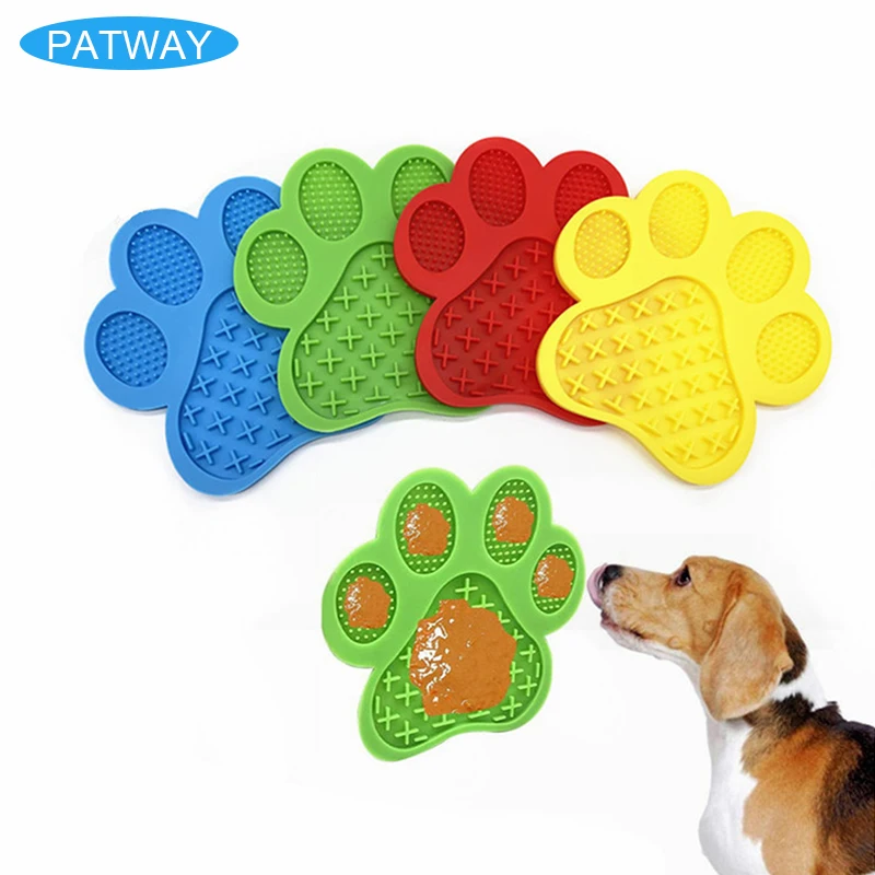 Коврик для собак кошек миски медленной еды новая Миска Для Кормления Собаки