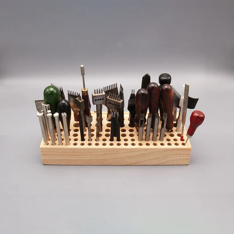 Горячая Распродажа 98 отверстий сосновая древесина Деревянная Кожа гравировка