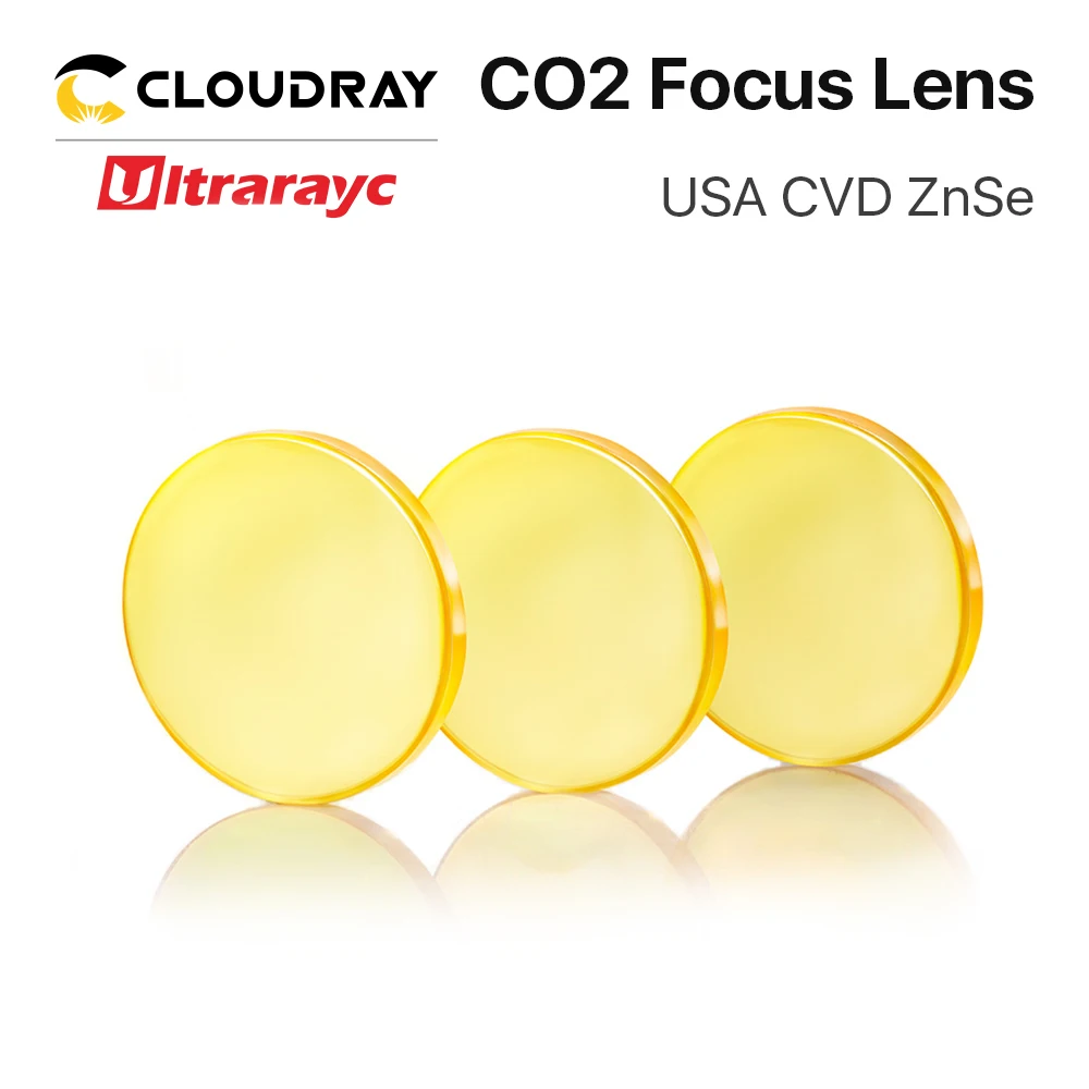 Ultrarayc Фокусирующая линза США CVD ZnSe DIA 12 15 18 19 05 20 FL 38 1 50 8 63 5 76 2 127 мм для CO2 лазерной