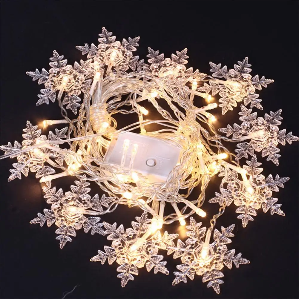

LED String Lights Fairy Garland LED Star String Lights Waterproof For Christmas Wedding Home Party Holiday Indoor Decoration