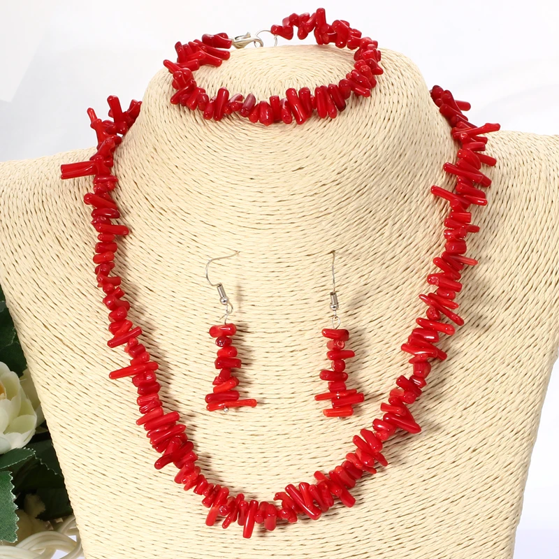 Женский ювелирный комплект из колье серёг и браслета | Украшения аксессуары