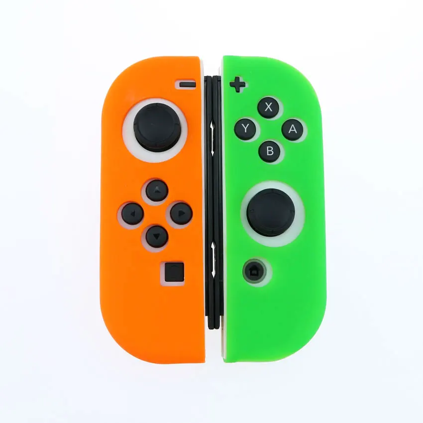 No.50 ChengHaoRan силиконовый резиновый чехол для nintendo Switch контроллер Противоскользящий мягкий чехол для переключателя NX NS Joy-Con Grip - Цвет: No.50