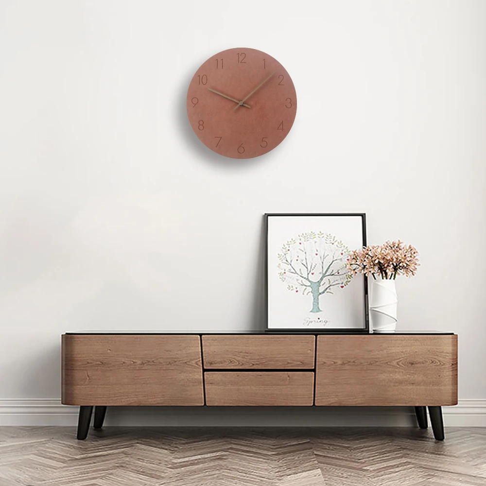 2020 Hot Sale Wooden Wall Clock Modern Design Vintage Classic Quiet Art Watch In Home Decor Relogio De Parede | Дом и сад