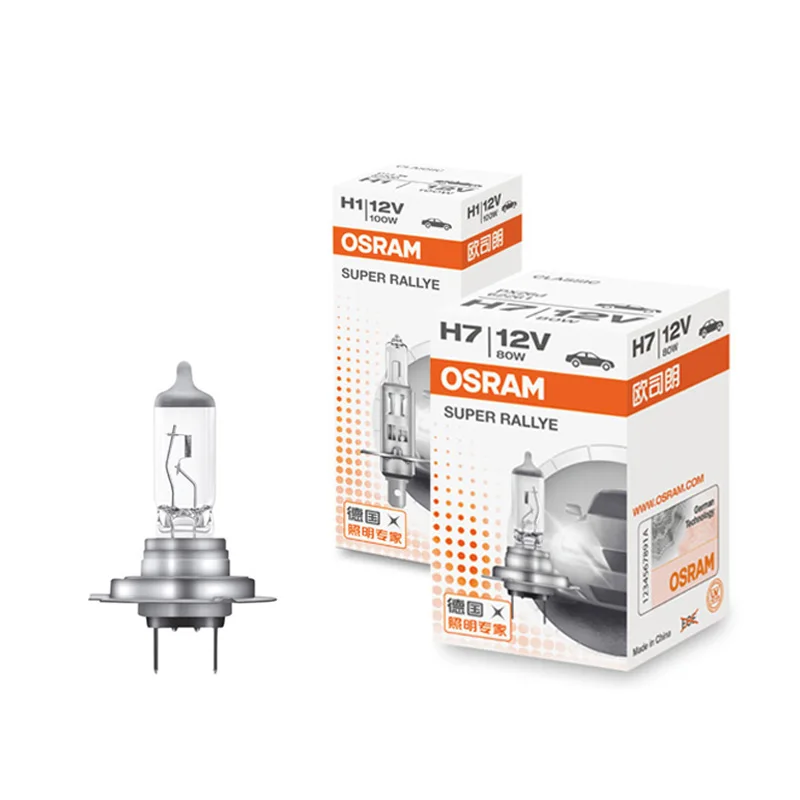 Галогенная лампа OSRAM H7 H4 H3 H1 12 В 100 Вт 9003 HB2 1 шт. | Автомобили и мотоциклы