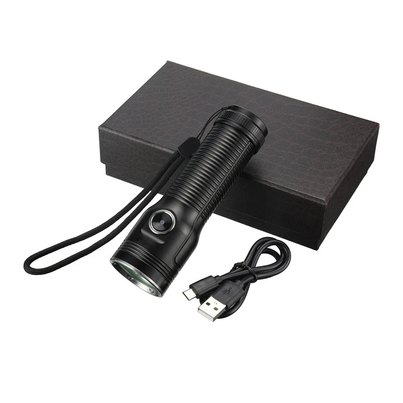 XANES XD-FL7 25 Вт 2500lm 500 м 5 режимов Мощный 26650 фонарик USB Перезаряжаемый Светодиодный