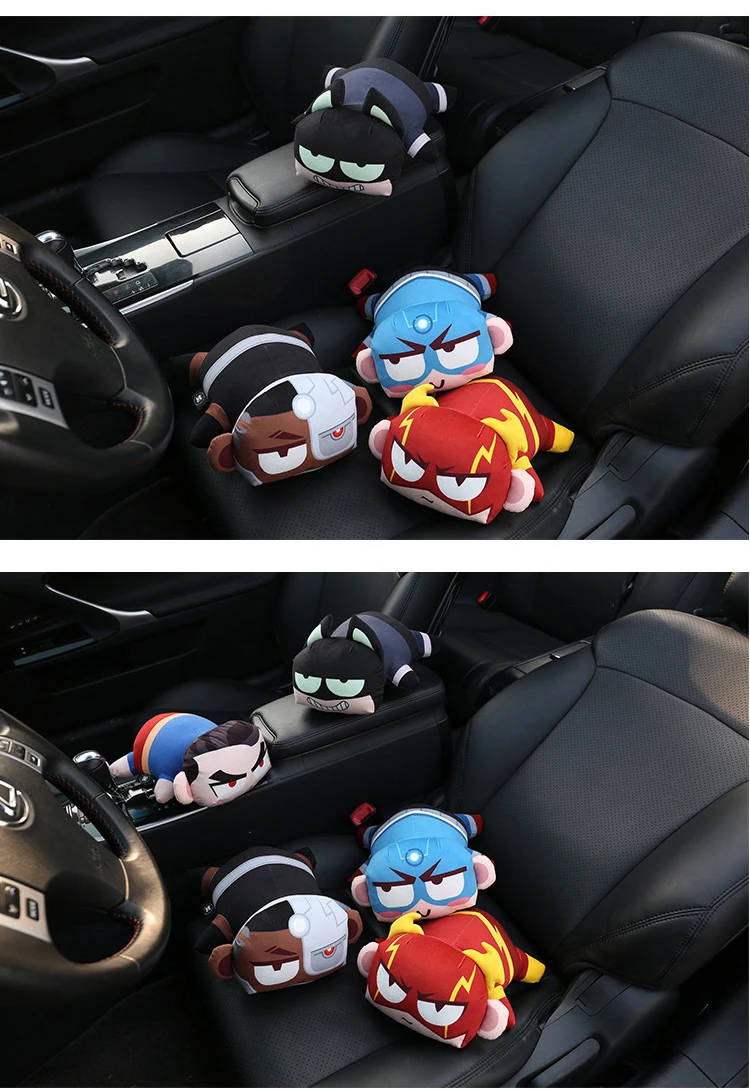 Car Air Freshener Bamboo Charcoal Bag Spiderman Super Hero Activated Carbon Odor Auto Decoration Ornaments Car Accessories