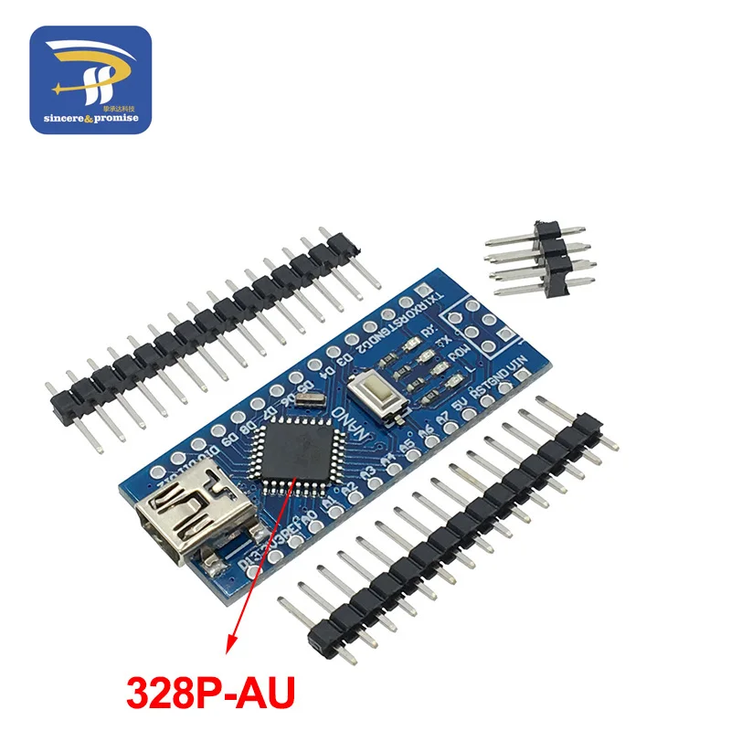 Atmega328 Мини USB Nano V3.0 ATmega328P CH340G 5 в 16 м плата микроконтроллера для Arduino 328P NANO 3,0 CH340