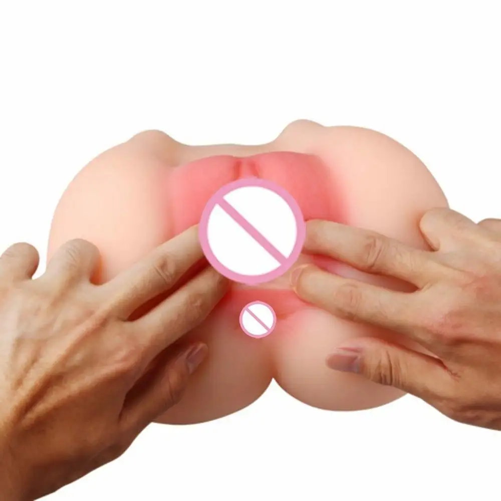 Супер Реалистичный искусственный большой задник куклы Компактный Силиконовое