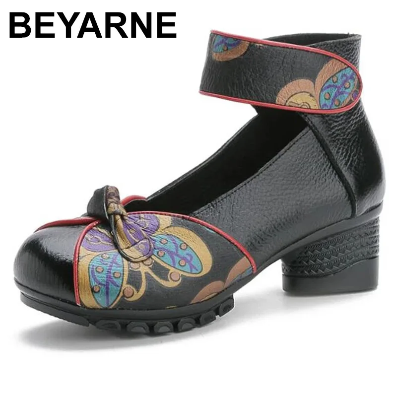 

Туфли-лодочки женские из натуральной кожи, на среднем квадратном каблуке, весна, 2021