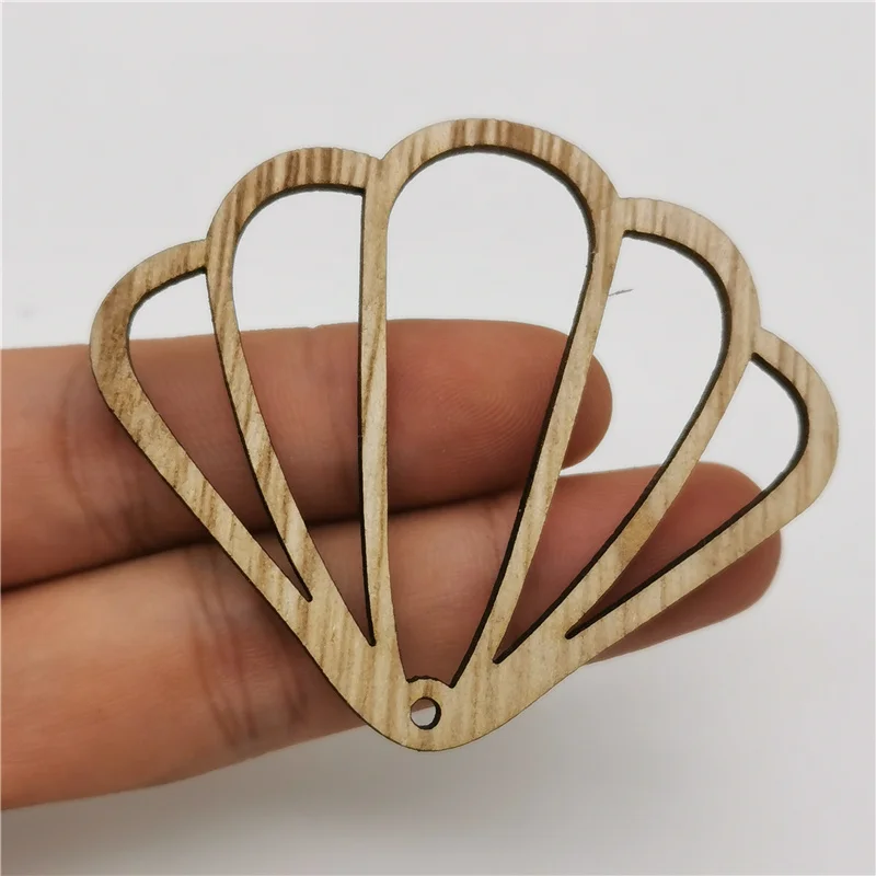 

Barwodo Natural Wooden Pendant Supplies For Jewelry Making Exotic Accessories Gothic Beads For Nacklace Bracelet Making Pendants