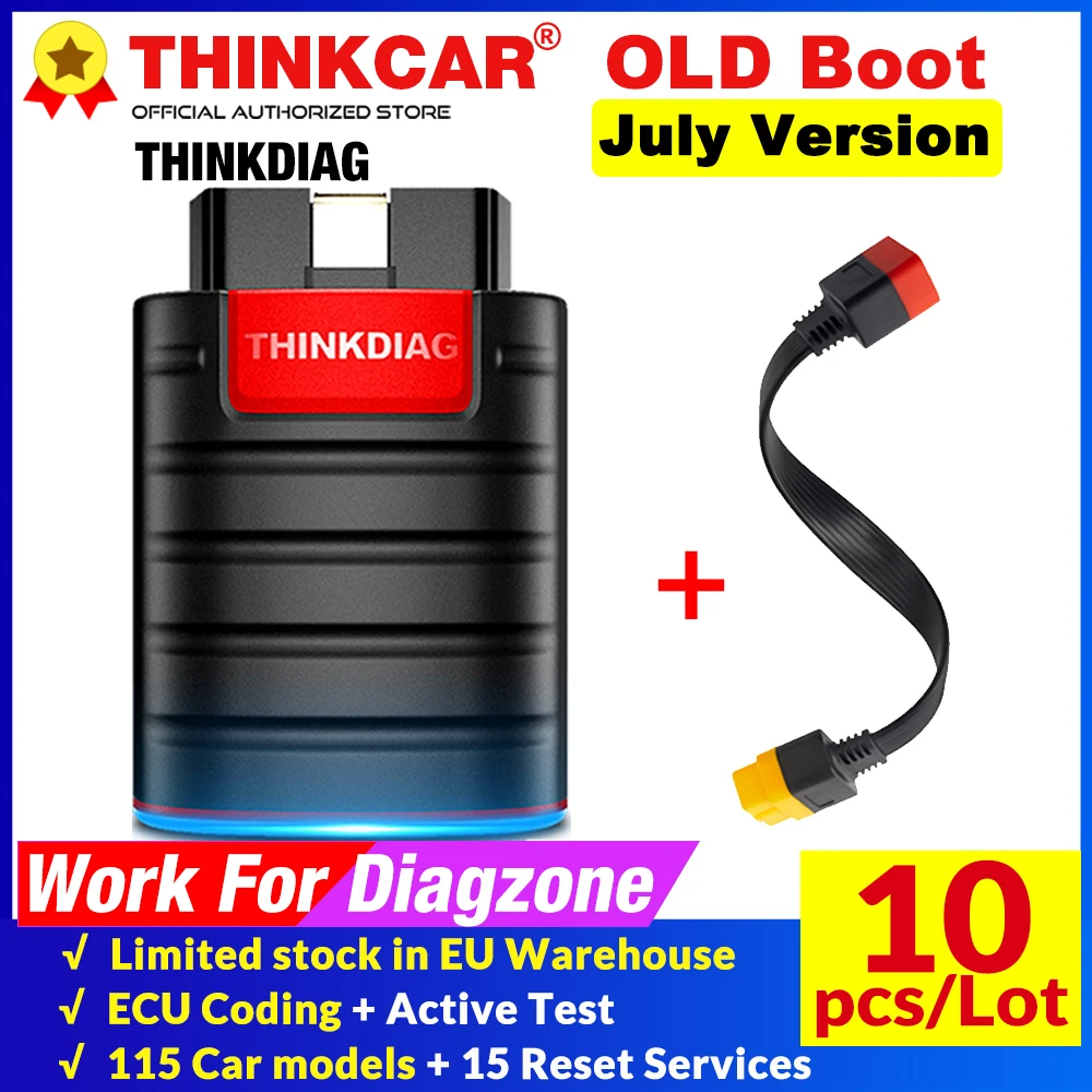 Диагностический сканер Thinkcar 10 шт./лот диагностический инструмент Thinkdiag с полным