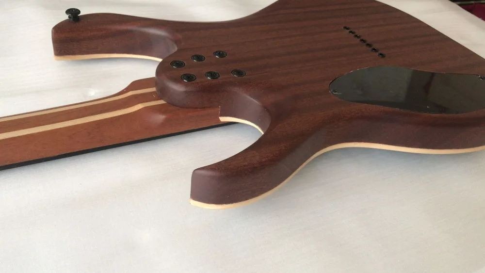 Новая гитара+ блокирующий тюнер+ mayones duvell 8 струнная гитара Гриф из черного дерева 5 слойный шейный болт mayones гитара