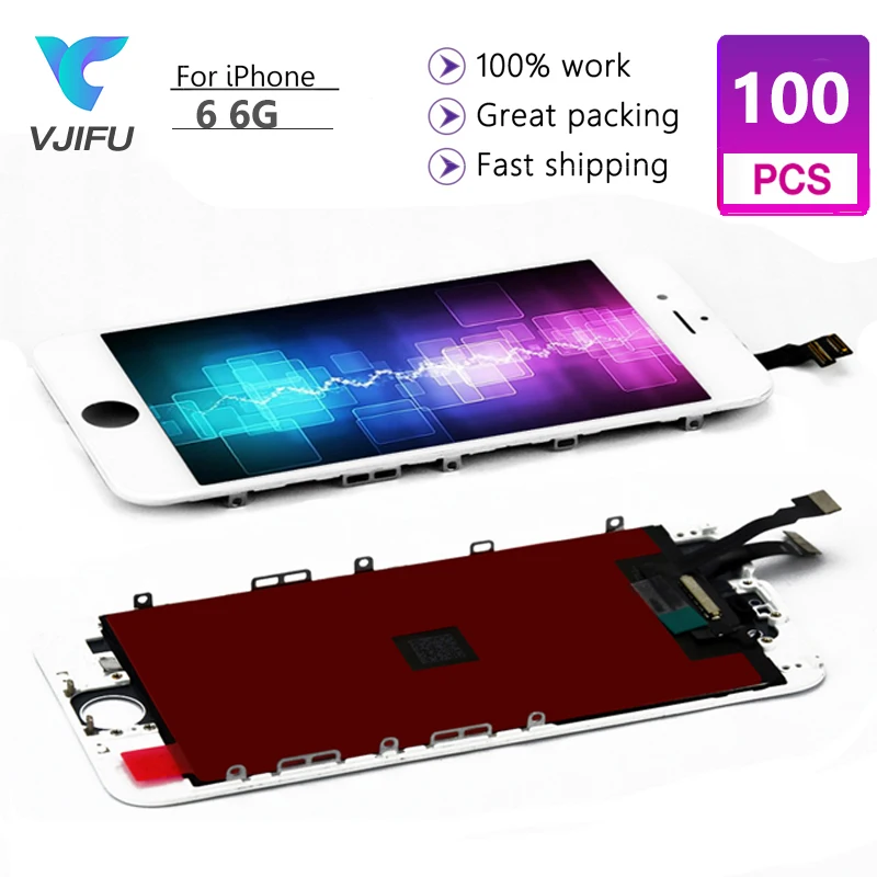 

ЖК-дисплей для Apple iPhone 6 6g, 100 шт./лот, A1549, A1586, A1589