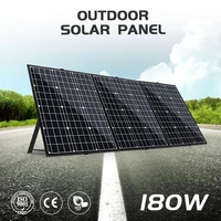 180w3pcs x 60w foldable solar panel china 18v 20a 12v24v controller panel solar easy to carry cellsystem charger 120w 300w