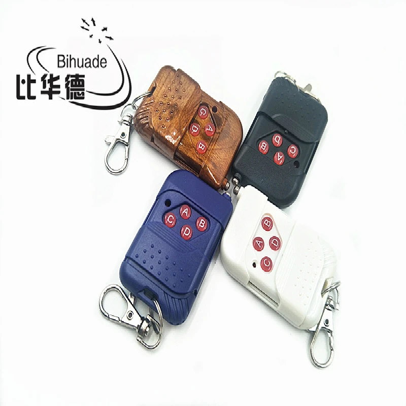 433 мгц радиочастотный пульт дистанционного управления код обучения 1527 4 кнопки