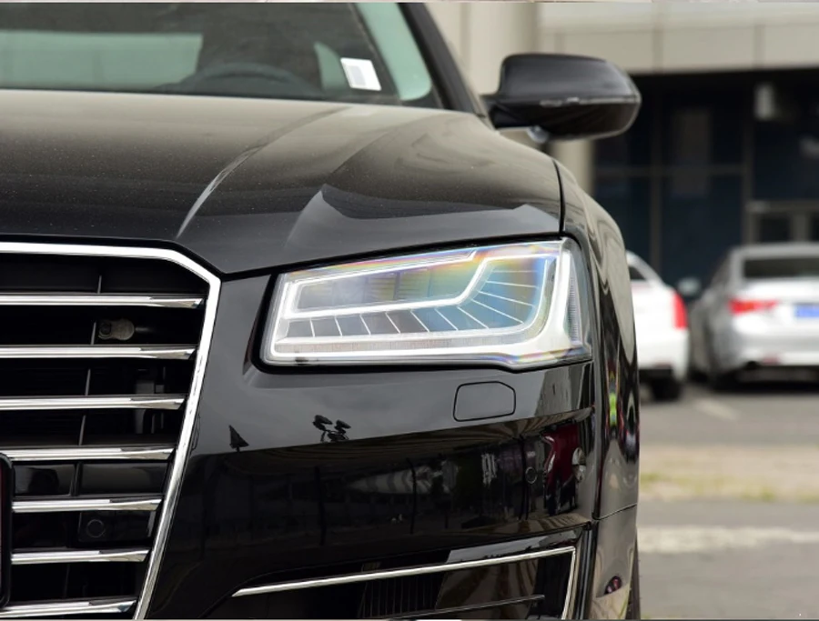Для AUDI a8 d5- линзы фары прозрачный корпус абажур линзы свет прозрачное стекло автомобиля свет защитная крышка