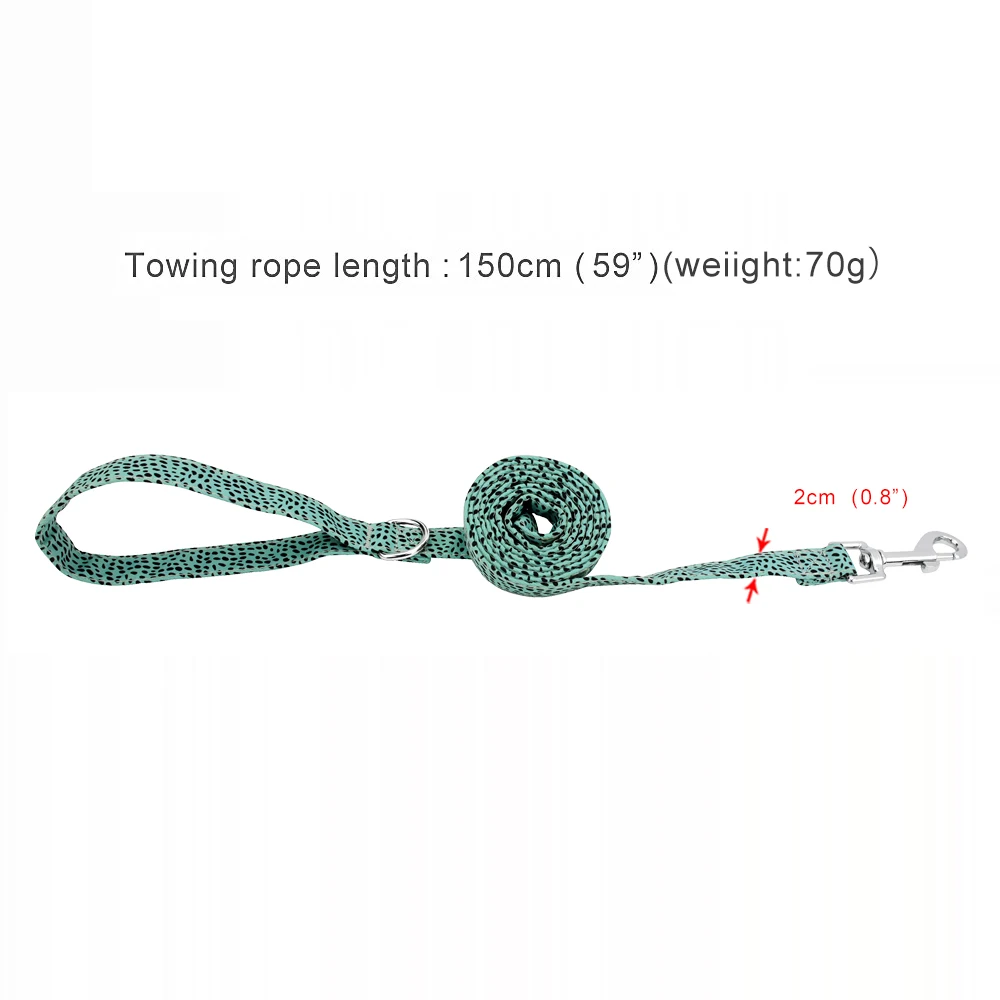 Поводок для собак поводок домашних питомцев в горошек и кошек прогулок