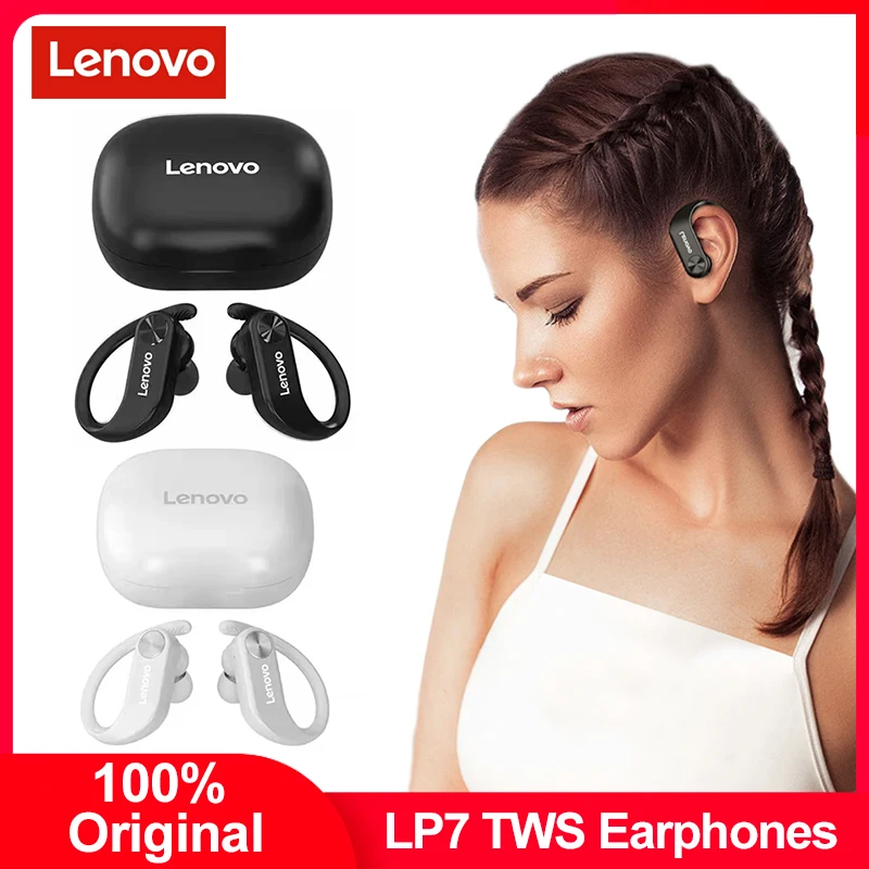 

TWS-наушники Lenovo LP7 с шумоподавлением и поддержкой Bluetooth