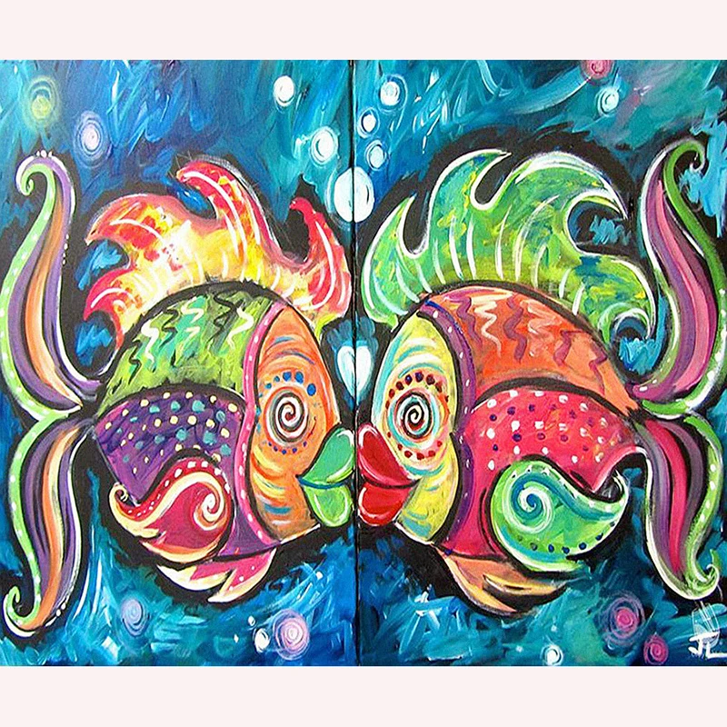 5d алмазная живопись полная выкладка Круглый мультяшный персонаж картина когда