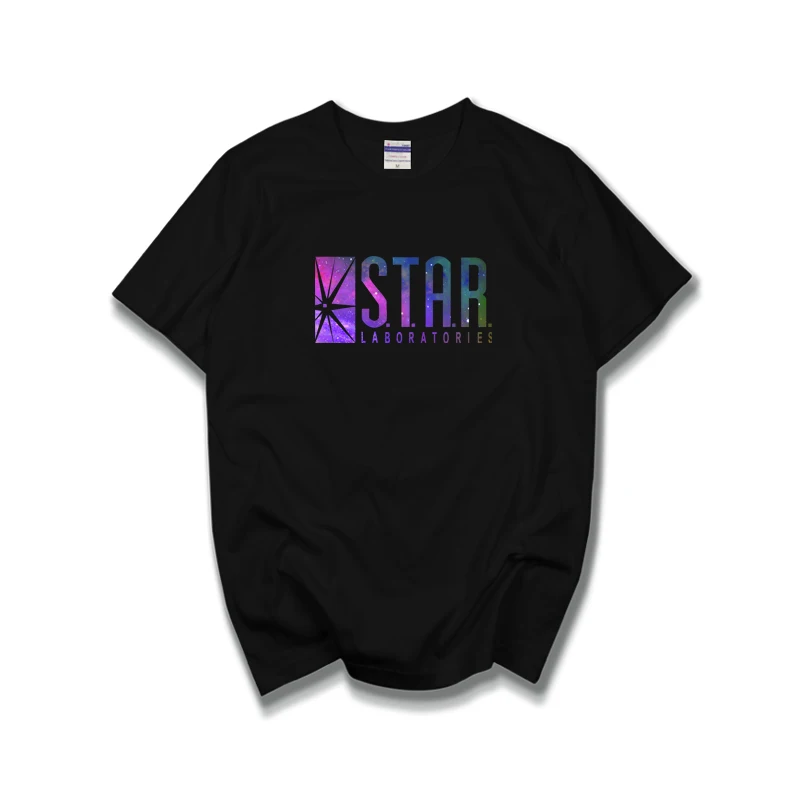 Футболка с короткими рукавами принтом флэш-Вселенная супергерой Барри Аллен