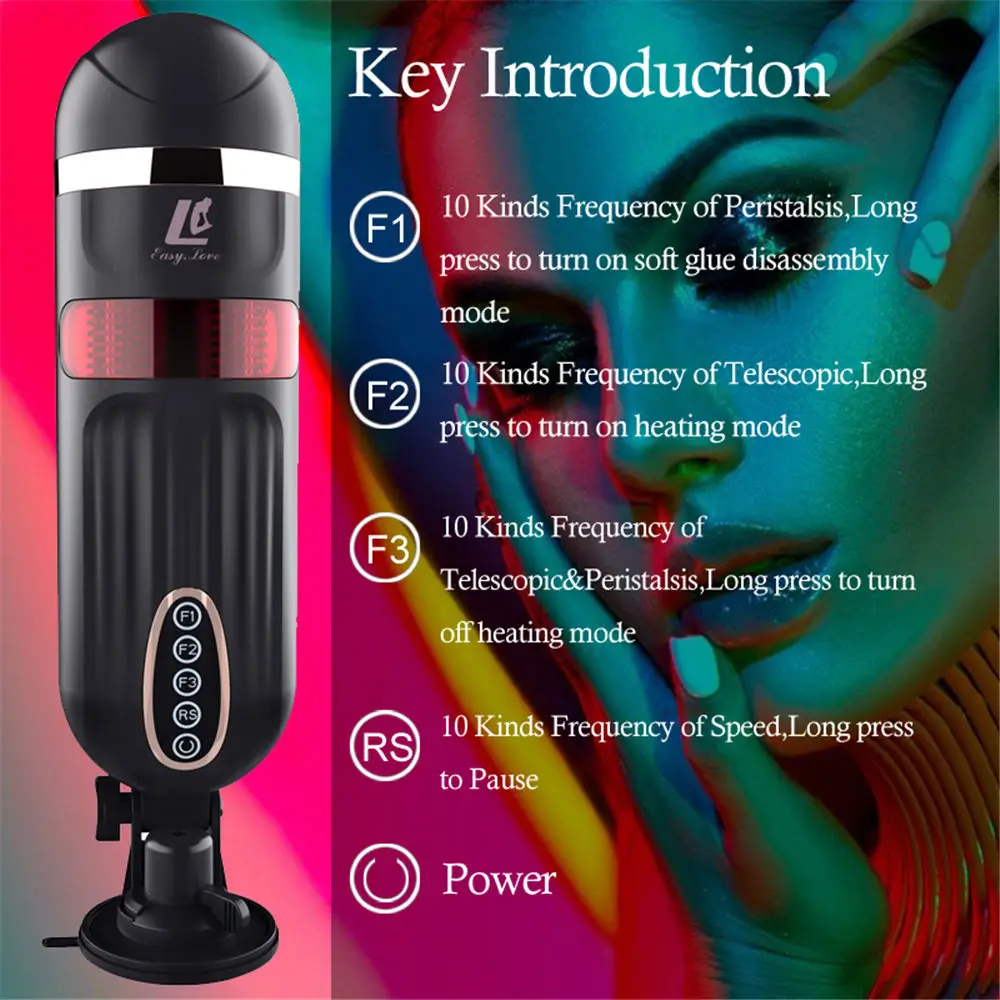 1 шт. USB Авто телескопические двойное отверстие мужской мастурбатор Мягкий TPE