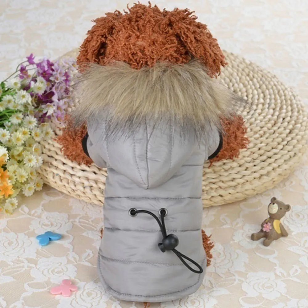 Пальто для собак пуховик костюм домашних животных пальто куртка хлопковый