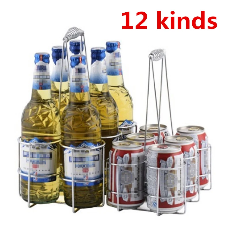 6 или 12 бутылок из нержавеющей стали держатель для пива вечерние стойки пивных
